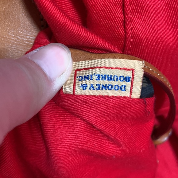 Dooney & Bourke Vintage Zebra Tote - Picture 8 of 10